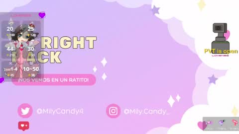 Snapshot of _litle_mily_ chatting on March 5, 3:08 am Mily online show from March 5, 3:08 am