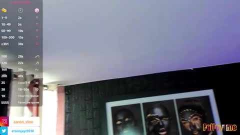 Snapshot of aaron_st chatting on September 10, 7:15 pm Aaron online show from September 10, 7:15 pm