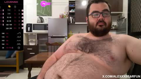 alexxxbear online show from October 1, 5:56 pm