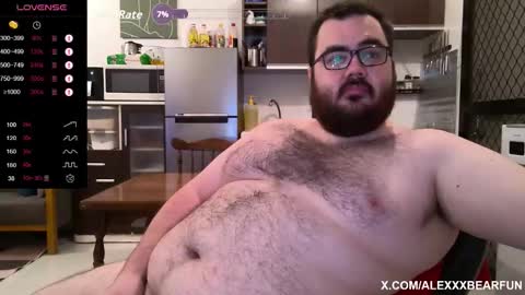 alexxxbear online show from October 11, 11:30 pm