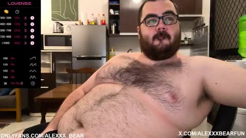 alexxxbear online show from November 1, 10:42 pm