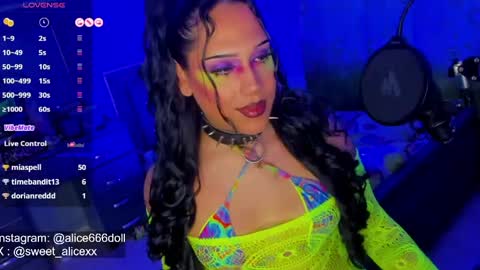 NEW ACCOUNT  ALICE  online show from April 21, 6:15 pm