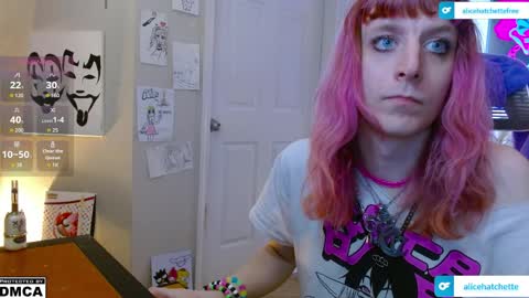 Alice Hatchette online show from March 29, 7:59 pm