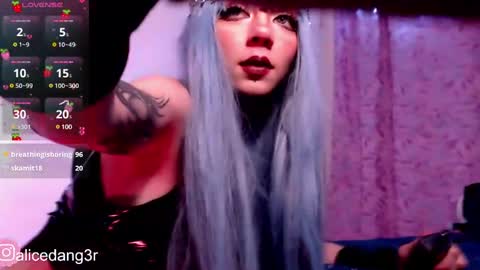 Snapshot of alicedang3r chatting on December 27, 6:03 am Alice  online show from December 27, 6:03 am