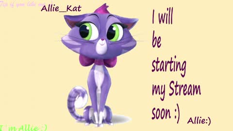 Allie online show from April 3, 2:46 pm