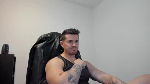 Snapshot of alphagodleatherking92 chatting on October 3, 9:50 am LeatherMaster online show from October 3, 9:50 am