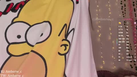 IG - TW Amberw c online show from November 24, 6:34 am