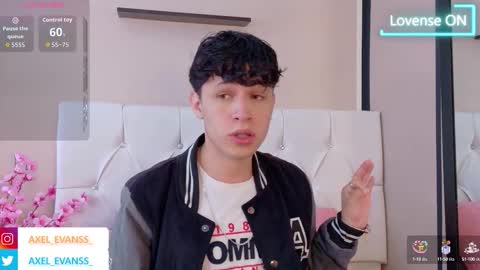 Axel Evanss online show from October 2, 1:10 pm