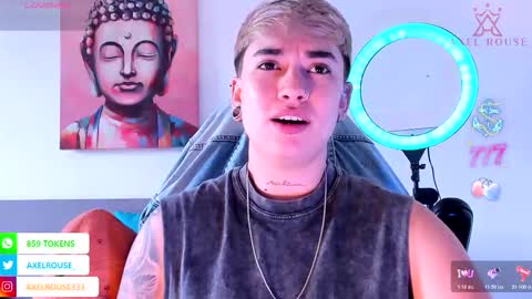 Axel Rouse online show from March 7, 4:29 pm