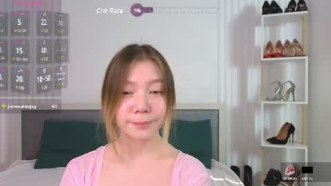 Snapshot of babby_rabbit_ chatting on February 9, 5:50 am Cute Raby online show from February 9, 5:50 am