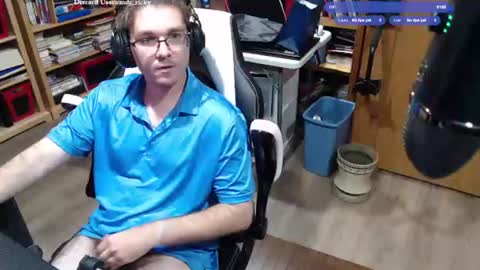 Ricky online show from July 12, 2:20 pm