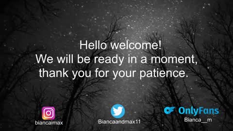 Snapshot of bianca_and_maxwell chatting on December 18, 3:11 pm bianca and maxwell online show from December 18, 3:11 pm