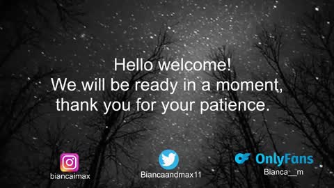 Snapshot of bianca_and_maxwell chatting on March 9, 1:48 pm bianca and maxwell online show from March 9, 1:48 pm