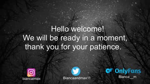 Snapshot of bianca_and_maxwell chatting on December 17, 2:55 pm bianca and maxwell online show from December 17, 2:55 pm