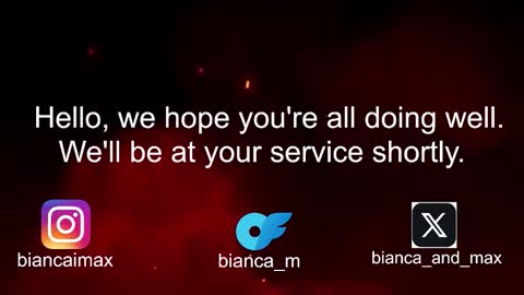 bianca and maxwell online show from November 17, 1:13 pm