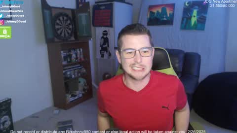 Snapshot of bigjohnny550 chatting on February 26, 11:09 pm Johnny D Good online show from February 26, 11:09 pm