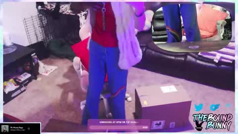 TheBoundBunny online show from March 2, 1:21 am