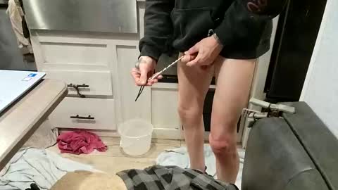 Steve... aka SkinnieDippin aka TimberTramp online show from January 18, 5:27 am