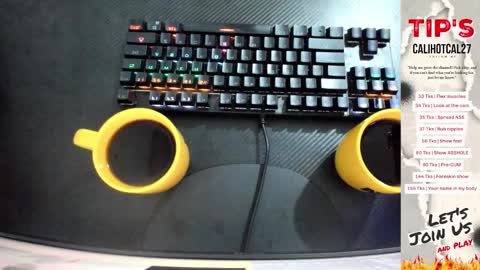 calihotcaliente27 online show from September 18, 11:47 am