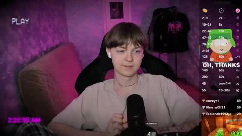 lynxy online show from March 12, 11:22 pm