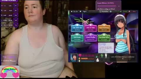 Coffee Button online show from August 9, 3:23 am