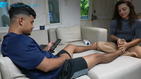 Crimson heart online show from October 12, 5:15 pm