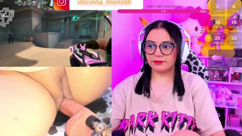 Snapshot of cutecinamonroll chatting on January 4, 2:25 am Cinna independent model online show from January 4, 2:25 am