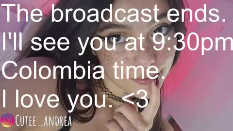 Andrea 3 online show from March 3, 7:26 am