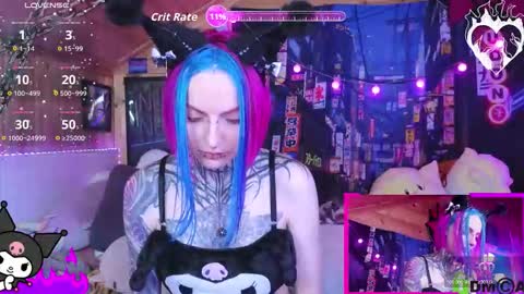 Snapshot of cybernekko chatting on October 25, 5:19 am Neko online show from October 25, 5:19 am