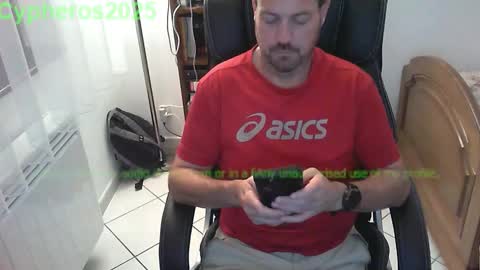 Snapshot of cypheros2025 chatting on September 25, 5:20 pm Chris online show from September 25, 5:20 pm