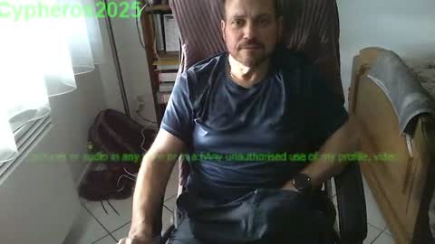 Snapshot of cypheros2025 chatting on February 27, 3:05 pm Chris online show from February 27, 3:05 pm