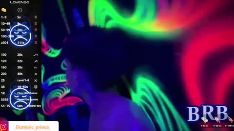 DOMINIC PRINCE   online show from September 18, 11:31 pm