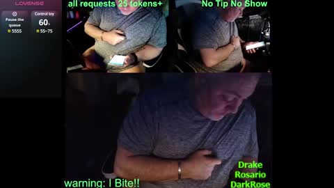 Drake D Vamp aka Drake DarkRose online show from January 14, 9:13 am