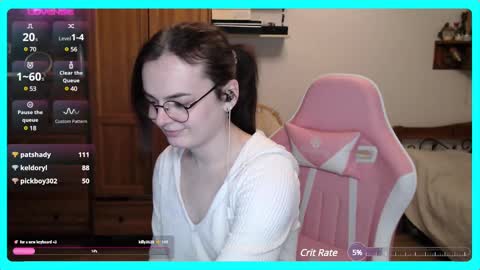 Snapshot of eva_katt chatting on February 13, 2:09 pm Gamer Katt online show from February 13, 2:09 pm