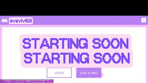 Vivi online show from November 6, 11:30 pm