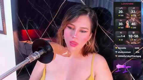 Snapshot of evelin_belen chatting on October 12, 12:31 pm EVELIN online show from October 12, 12:31 pm