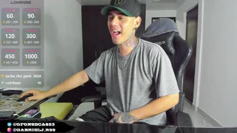 Snapshot of gabrieljr99 chatting on February 18, 9:43 am Gabe online show from February 18, 9:43 am