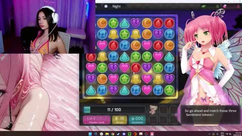 Gabyloves online show from March 3, 1:01 am