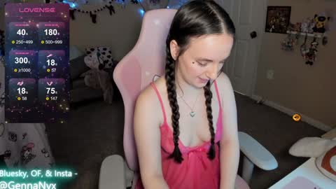 Genna Nyx online show from January 6, 10:02 am