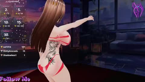 Hanae online show from February 18, 3:21 am