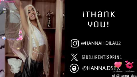 hannah dilau  online show from April 8, 2:42 pm