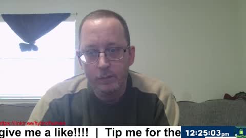 Bob Anderson online show from December 14, 6:25 pm