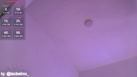 Isabel online show from March 26, 12:17 am