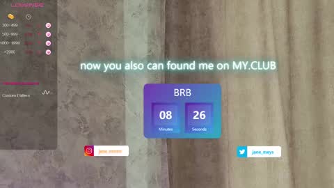 your kitty JANE roawww online show from March 10, 11:23 am