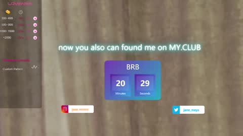 your kitty JANE roawww online show from February 27, 8:13 am