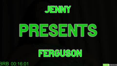 Snapshot of jennyferguson chatting on February 26, 1:36 am Jenny Ferguson online show from February 26, 1:36 am