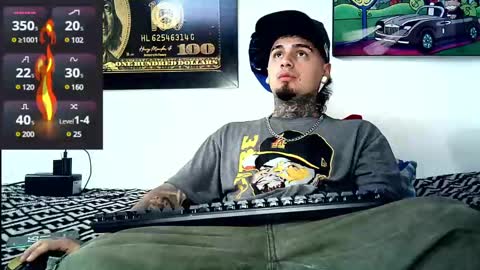 Snapshot of julian_tattoo chatting on February 9, 10:11 pm Julian independent model online show from February 9, 10:11 pm