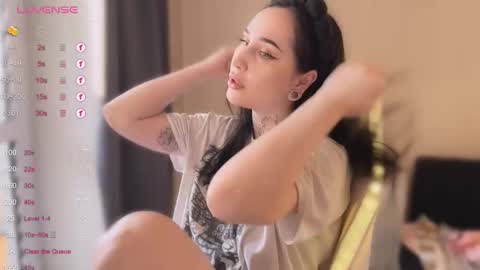 Snapshot of kissmenastya chatting on October 6, 12:45 pm Nastya  online show from October 6, 12:45 pm