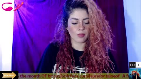 Snapshot of laura_fountain_ chatting on January 24, 4:49 pm weedcam Curly Laura OF online show from January 24, 4:49 pm