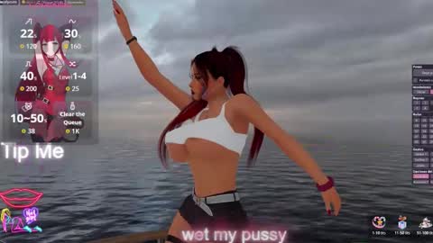 lessly_muah online show from February 14, 2:03 am